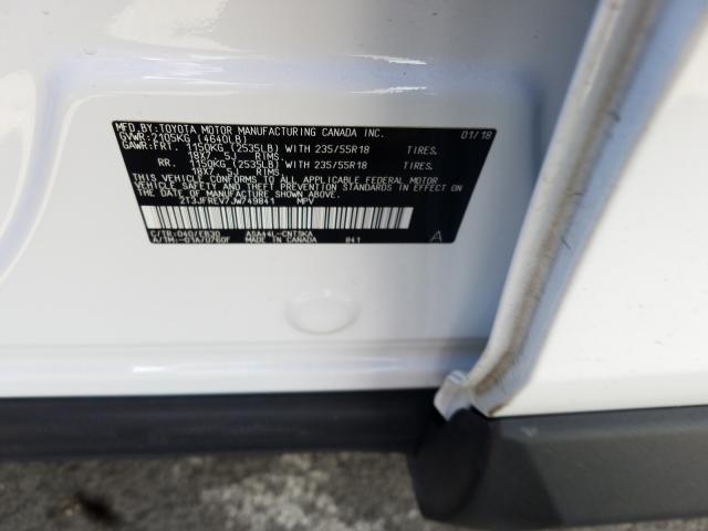 Photo 9 VIN: 2T3JFREV7JW749841 - TOYOTA RAV4 SE 