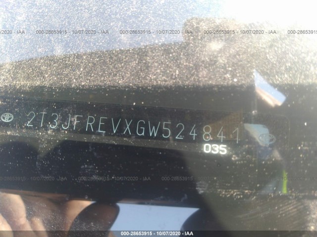 Photo 8 VIN: 2T3JFREVXGW524841 - TOYOTA RAV4 