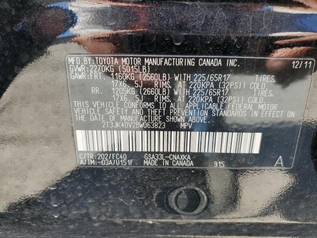 Photo 12 VIN: 2T3JK4DV2BW063823 - TOYOTA RAV4 