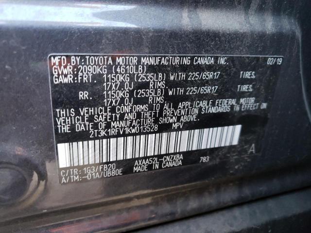 Photo 9 VIN: 2T3K1RFV1KW013528 - TOYOTA RAV4 