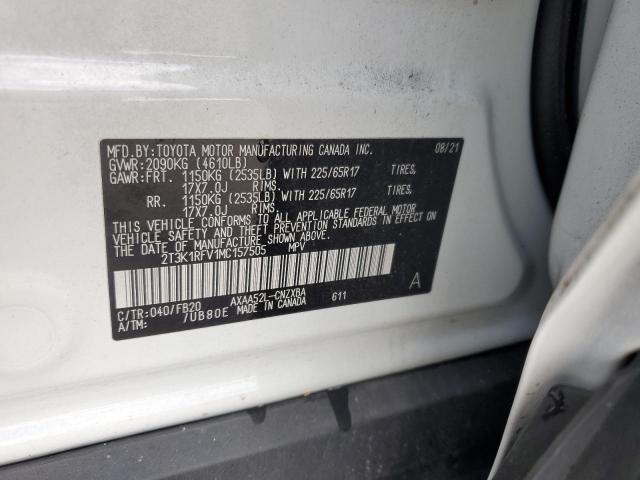 Photo 13 VIN: 2T3K1RFV1MC157505 - TOYOTA RAV4 