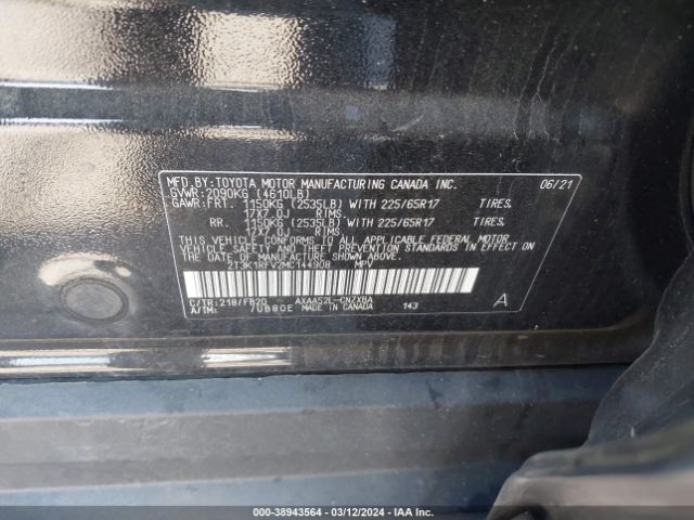 Photo 8 VIN: 2T3K1RFV2MC144908 - TOYOTA RAV4 