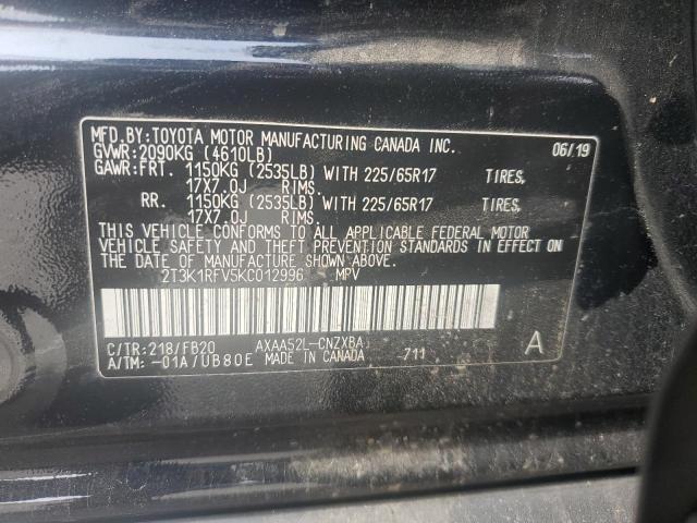 Photo 13 VIN: 2T3K1RFV5KC012996 - TOYOTA RAV4 