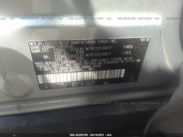 Photo 8 VIN: 2T3K1RFV8LW060461 - TOYOTA RAV4 