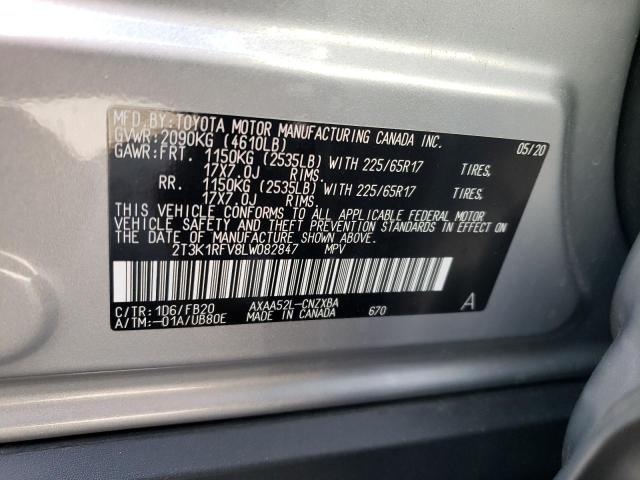 Photo 11 VIN: 2T3K1RFV8LW082847 - TOYOTA RAV4 