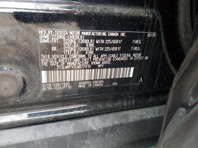 Photo 12 VIN: 2T3LWRFV7LW077919 - TOYOTA RAV4 