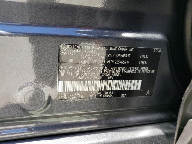 Photo 12 VIN: 2T3MWRFV7LW069100 - TOYOTA RAV4 LE 