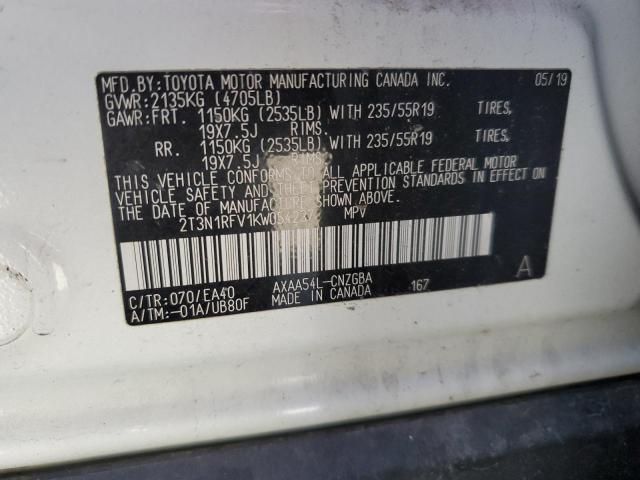 Photo 13 VIN: 2T3N1RFV1KW054237 - TOYOTA RAV4 LIMIT 