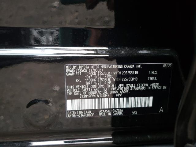 Photo 9 VIN: 2T3N1RFV4LW132947 - TOYOTA RAV4 