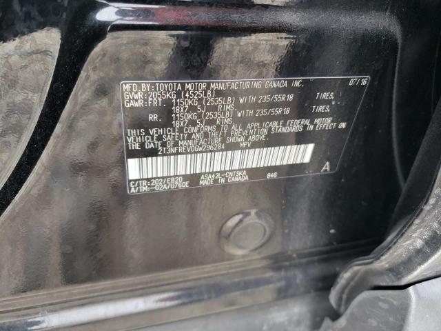 Photo 12 VIN: 2T3NFREV0GW296284 - TOYOTA RAV4 SE 