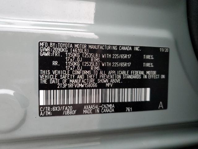 Photo 11 VIN: 2T3P1RFV0MW158066 - TOYOTA RAV4 