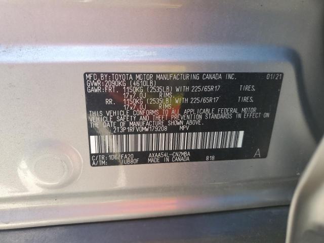 Photo 12 VIN: 2T3P1RFV0MW179208 - TOYOTA RAV4 