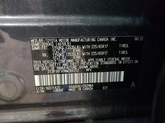 Photo 13 VIN: 2T3P1RFV0NW284252 - TOYOTA RAV4 XLE 