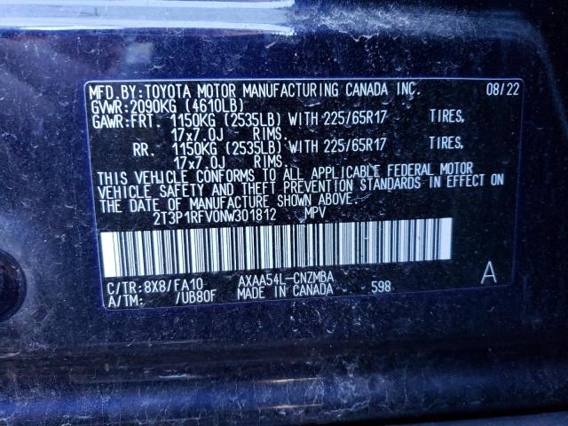 Photo 11 VIN: 2T3P1RFV0NW301812 - TOYOTA RAV4 