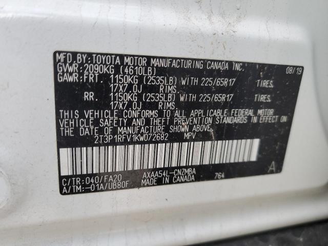 Photo 11 VIN: 2T3P1RFV1KW072682 - TOYOTA RAV4 