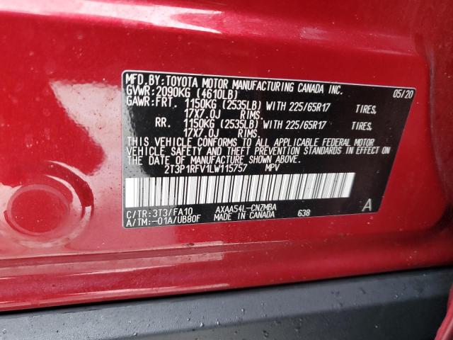 Photo 11 VIN: 2T3P1RFV1LW115757 - TOYOTA RAV4 