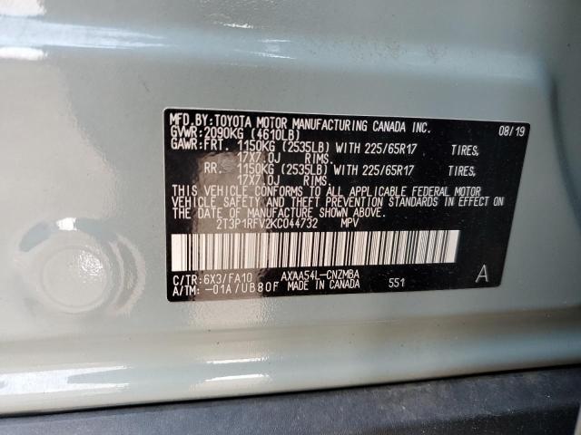 Photo 12 VIN: 2T3P1RFV2KC044732 - TOYOTA RAV4 XLE 