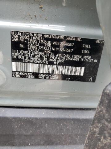 Photo 12 VIN: 2T3P1RFV2MW227713 - TOYOTA RAV4 XLE 