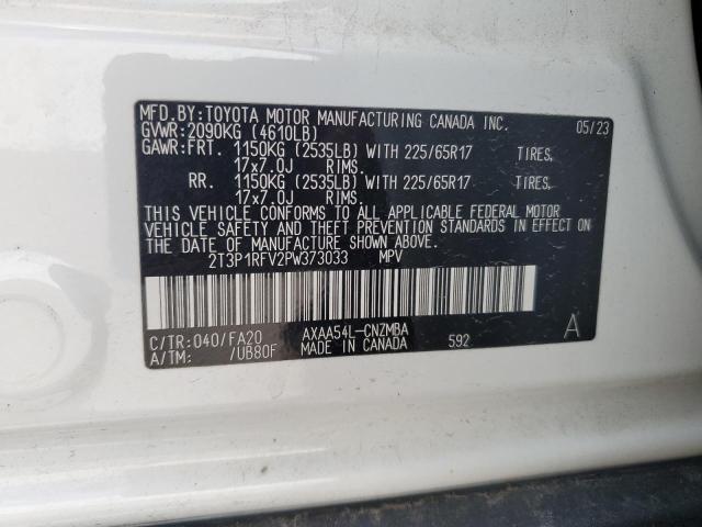 Photo 12 VIN: 2T3P1RFV2PW373033 - TOYOTA RAV4 