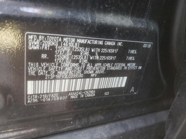 Photo 9 VIN: 2T3P1RFV3LC099580 - TOYOTA RAV4 XLE 