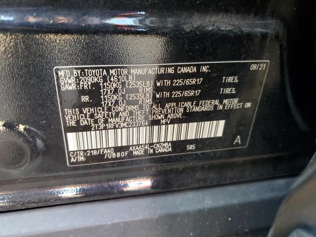 Photo 11 VIN: 2T3P1RFV3MC233764 - TOYOTA RAV4 