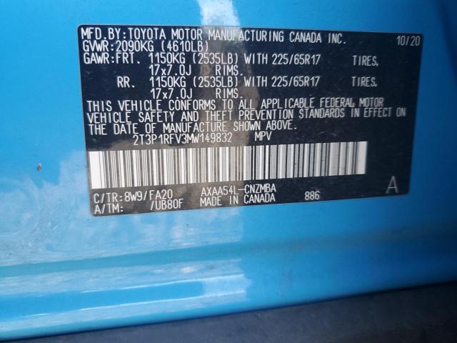 Photo 11 VIN: 2T3P1RFV3MW149832 - TOYOTA RAV4 XLE 