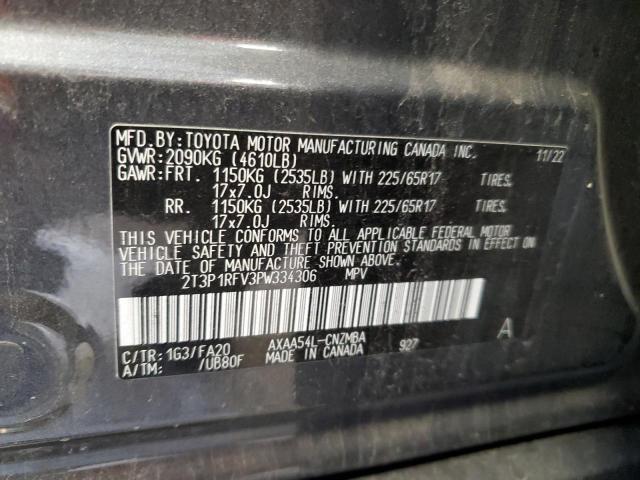 Photo 13 VIN: 2T3P1RFV3PW334306 - TOYOTA RAV4 XLE 