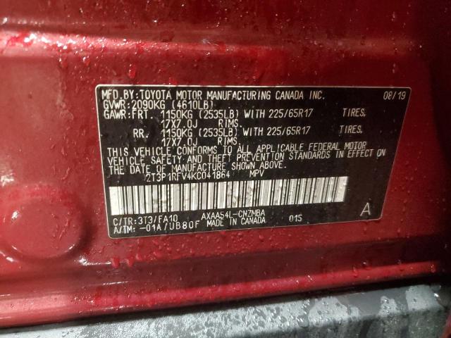 Photo 11 VIN: 2T3P1RFV4KC041864 - TOYOTA RAV4 