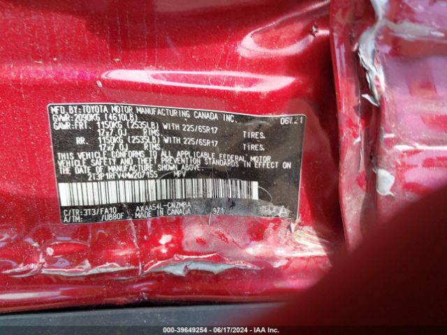 Photo 8 VIN: 2T3P1RFV4MW207155 - TOYOTA RAV4 