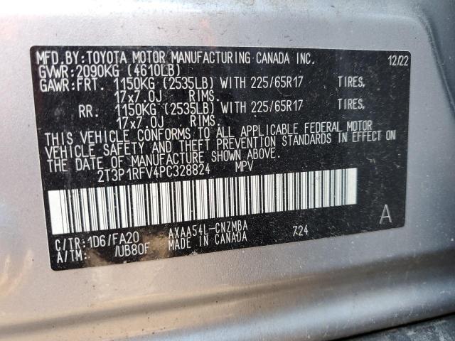 Photo 12 VIN: 2T3P1RFV4PC328824 - TOYOTA RAV4 XLE 