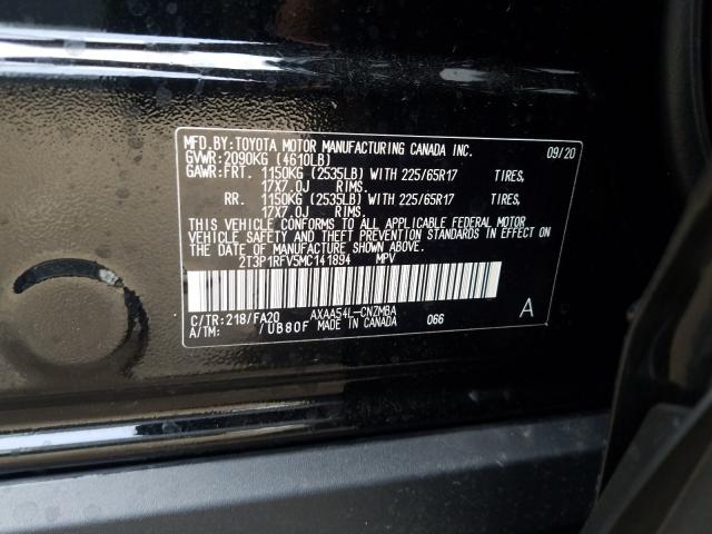 Photo 9 VIN: 2T3P1RFV5MC141894 - TOYOTA RAV4 XLE 