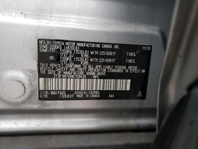 Photo 12 VIN: 2T3P1RFV5MC159439 - TOYOTA RAV4 