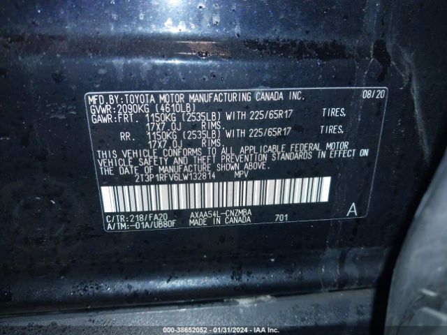 Photo 8 VIN: 2T3P1RFV6LW132814 - TOYOTA RAV4 