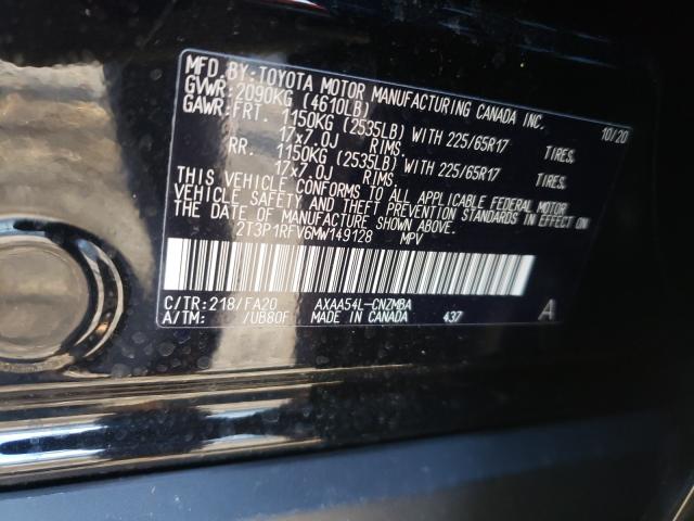 Photo 9 VIN: 2T3P1RFV6MW149128 - TOYOTA RAV4 