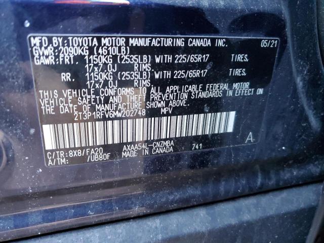 Photo 12 VIN: 2T3P1RFV6MW202748 - TOYOTA RAV4 