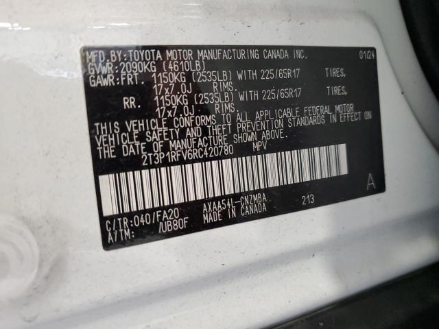 Photo 12 VIN: 2T3P1RFV6RC420780 - TOYOTA RAV4 XLE 