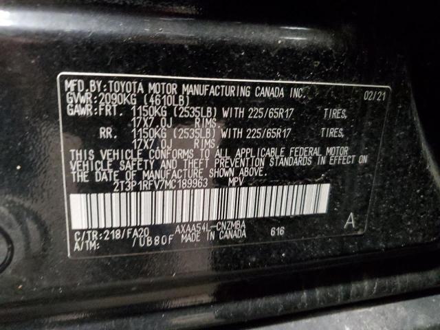 Photo 11 VIN: 2T3P1RFV7MC189963 - TOYOTA RAV4 