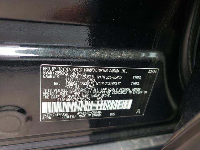 Photo 9 VIN: 2T3P1RFV7MC191275 - TOYOTA RAV4 XLE 