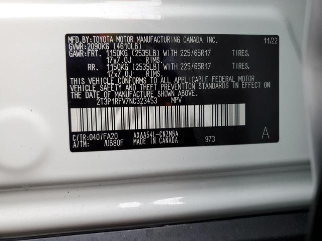 Photo 12 VIN: 2T3P1RFV7NC323453 - TOYOTA RAV4 XLE 