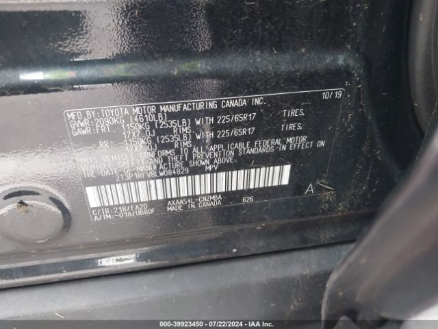 Photo 8 VIN: 2T3P1RFV8LW084829 - TOYOTA RAV4 