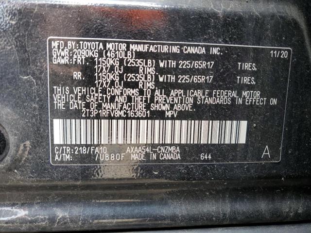 Photo 12 VIN: 2T3P1RFV8MC163601 - TOYOTA RAV4 