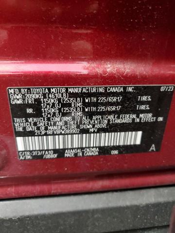 Photo 12 VIN: 2T3P1RFV8PW389902 - TOYOTA RAV4 