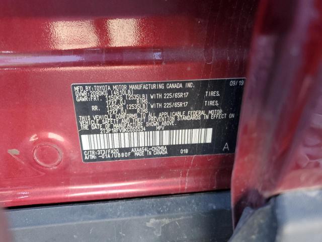 Photo 13 VIN: 2T3P1RFV9KC055534 - TOYOTA RAV4 XLE 