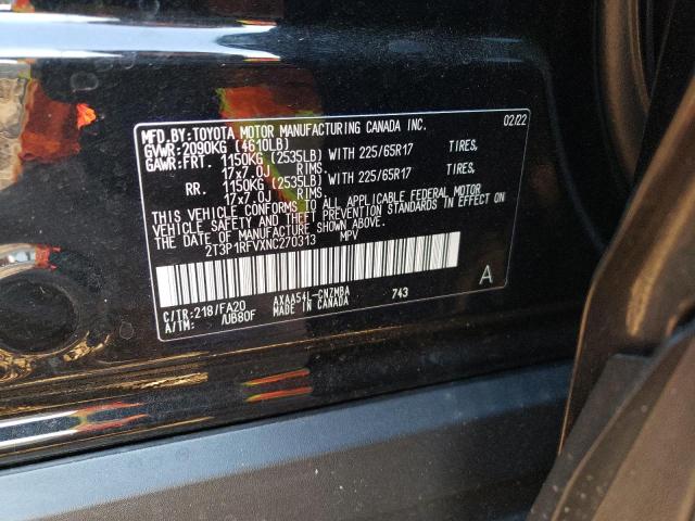 Photo 12 VIN: 2T3P1RFVXNC270313 - TOYOTA RAV4 XLE 