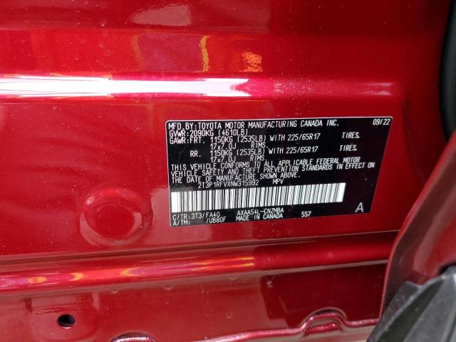 Photo 12 VIN: 2T3P1RFVXNW315992 - TOYOTA RAV4 XLE 