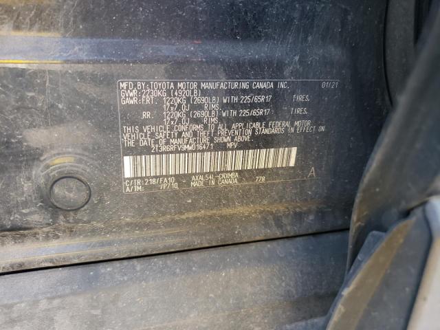 Photo 12 VIN: 2T3R6RFV9MW016471 - TOYOTA RAV4 XLE 