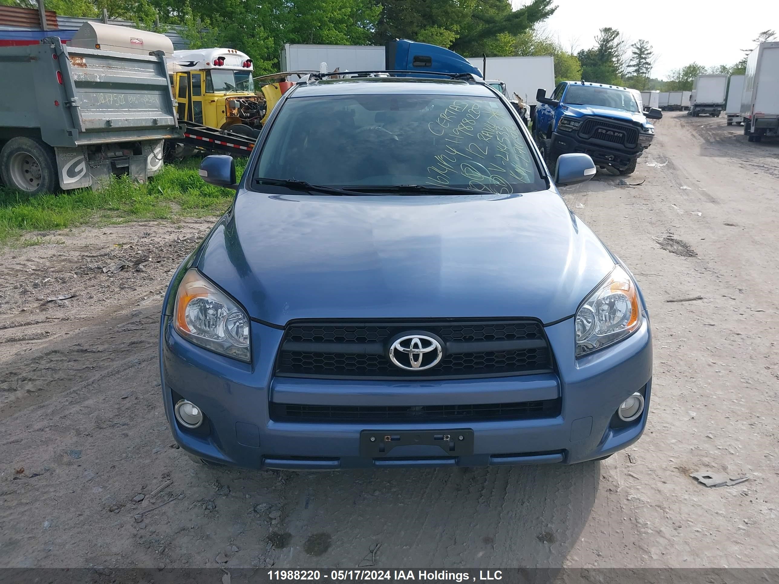 Photo 12 VIN: 2T3RF4DV3CW214533 - TOYOTA RAV 4 