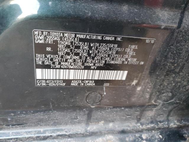 Photo 11 VIN: 2T3RF4DV7BW095528 - TOYOTA RAV4 