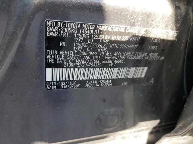 Photo 13 VIN: 2T3RFREV2JW794379 - TOYOTA RAV4 ADVEN 