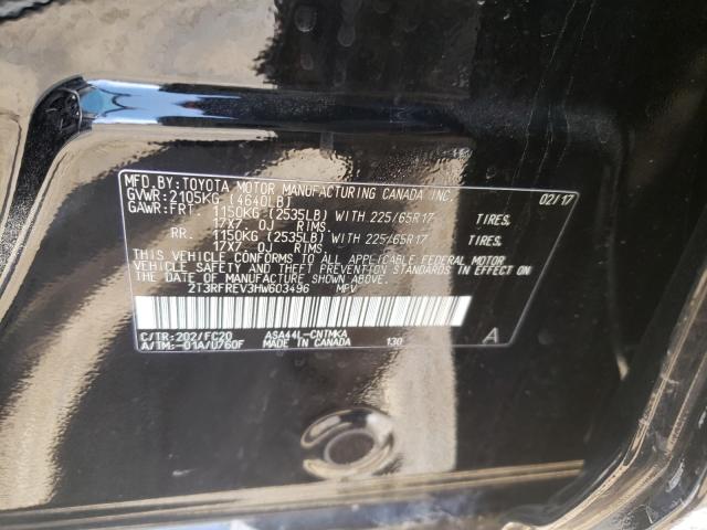 Photo 9 VIN: 2T3RFREV3HW603496 - TOYOTA RAV4 